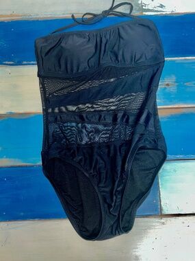 Mossimo Illusion One Piece Bathing Suit